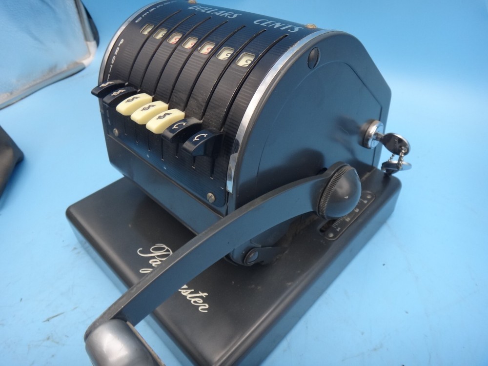 PayMaster X-900 Vintage Check Printer Secure Writer INV D1210