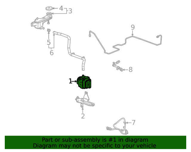 Genuine GM Control Module 85642279