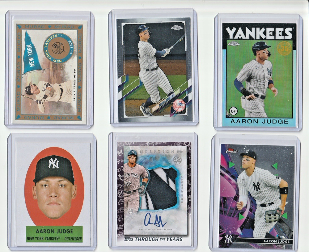 Aaron Judge Variations, Parallels, Inserts, and Base 2015-2025 - Pick Your Card!