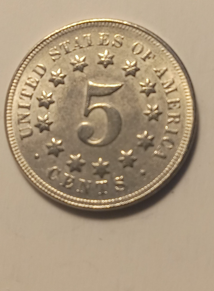 1880 Shield Nickles Coin Contemporary Copy