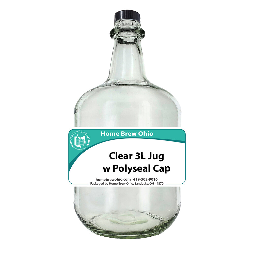 3L Jug Flint - Single Bottle with Polyseal Cap