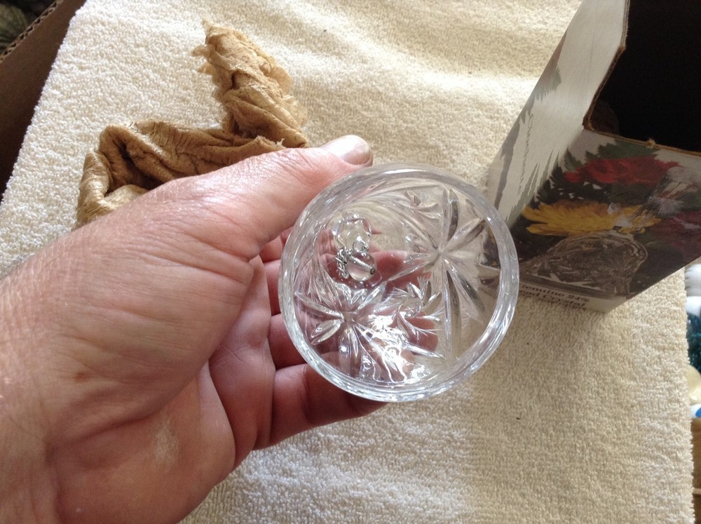 Lead crystal bell