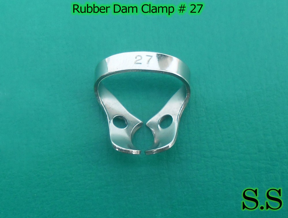 20 Pcs Endodontic Rubber Dam Clamp #27