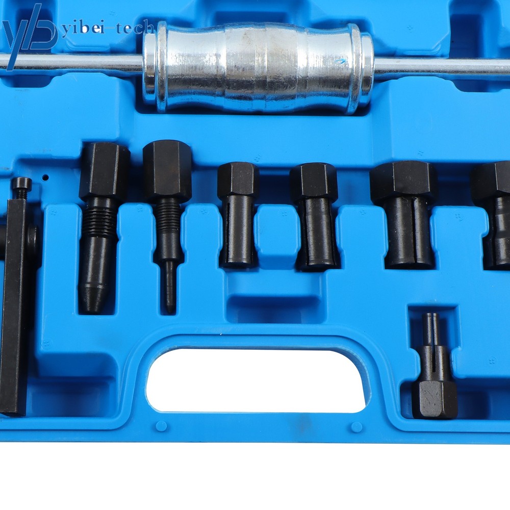 Versatile Motorcycle Blind Hole Slide Hammer Puller Set - 12pcs Bearing Tool Kit