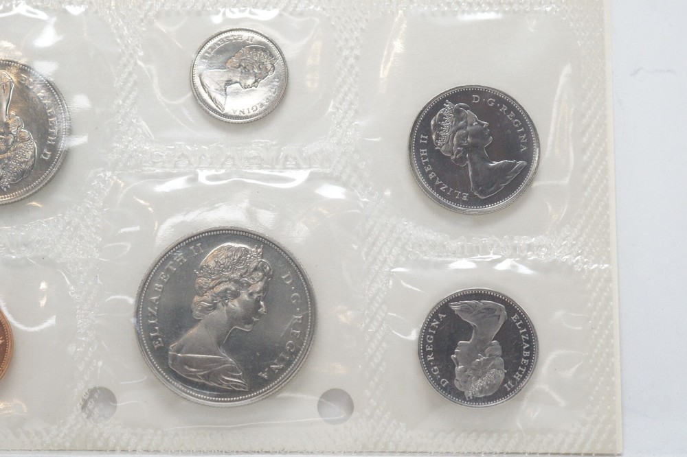 1969 Canada Mint Sealed 6 Coin Set (otb1106)