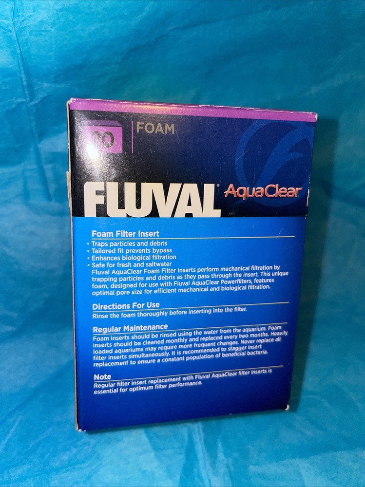 Fluval Aqua Clear Foam Filter Insert for AquaClear 20/Mini - SHIPS TOMORROW