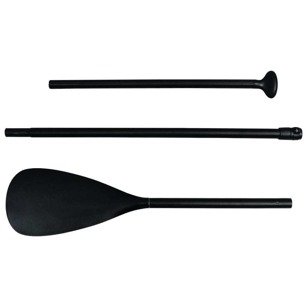 vidaXL Inflatable Stand up Paddle Board Set Black and White