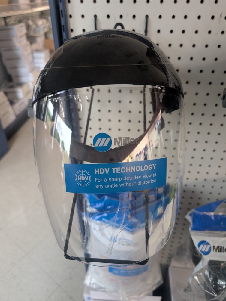 Miller 288269 Industrial Strength Face Shield, Clear