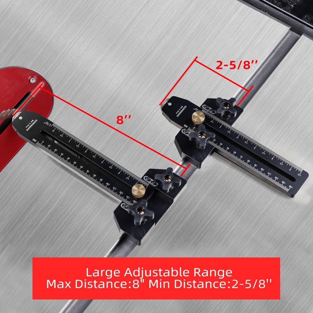 GOINGMAKE Thin Rip Jig Table Saw Jig Guide for Making Repetitive Narrow Thin ...