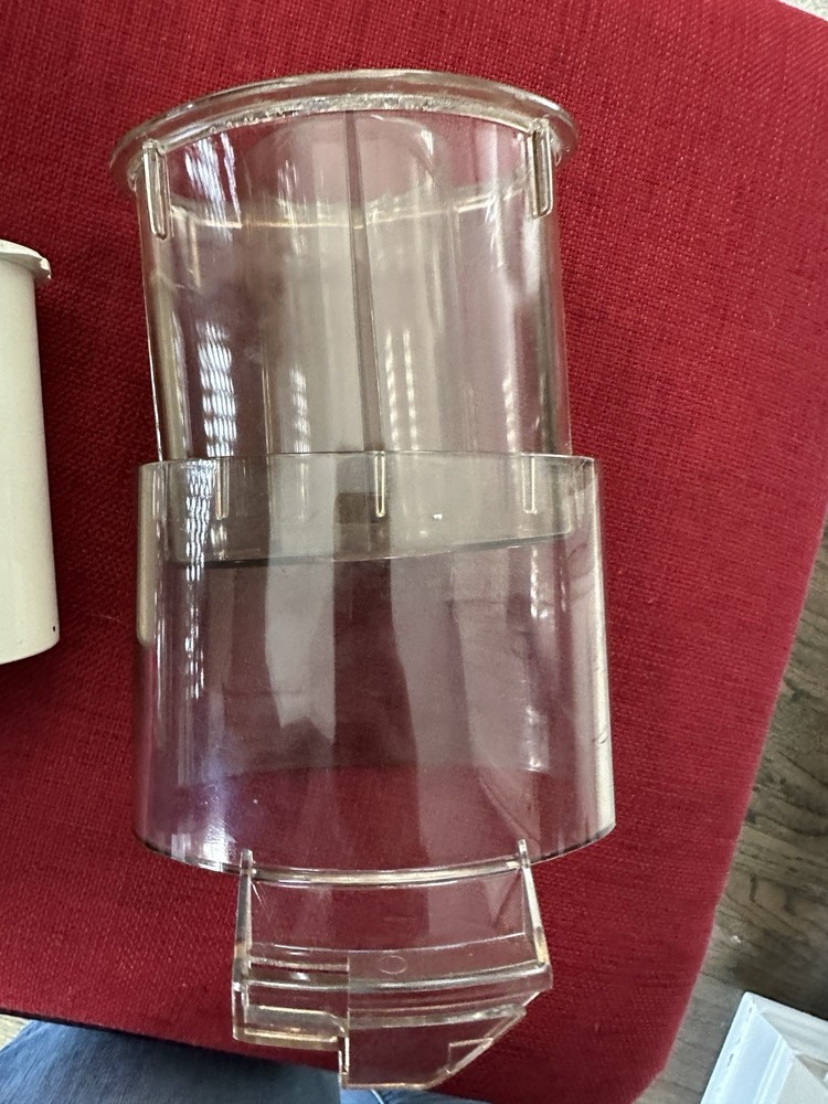 Cuisinart Food Processor Replacement Food Pusher Assembly Amber