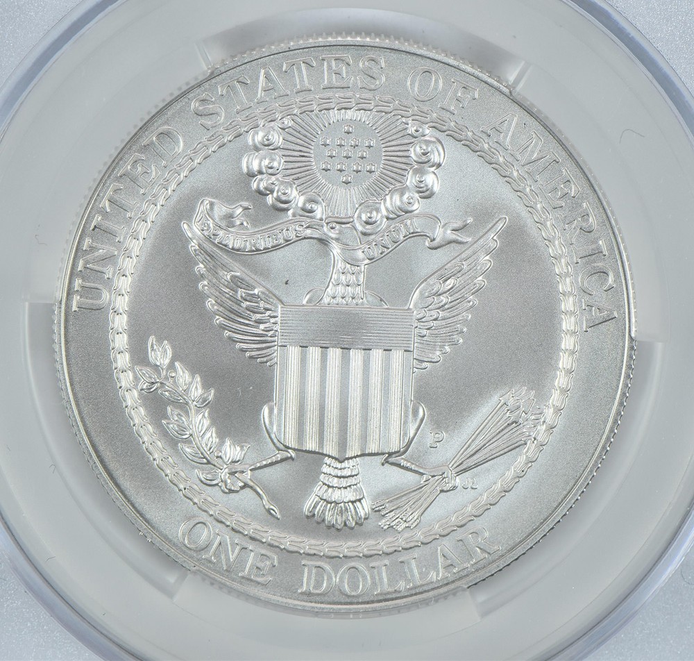 2008-P Bald Eagle Commemorative Silver Dollar MS70 CAC CACg