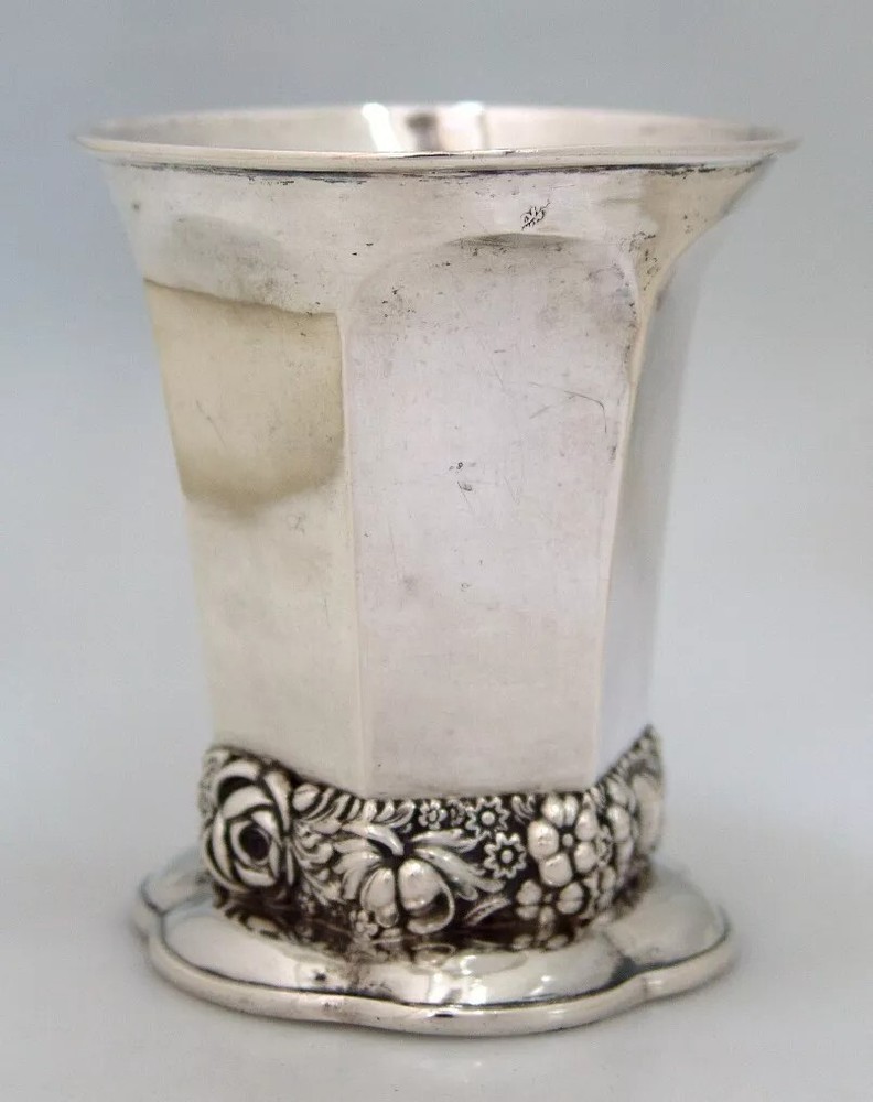 Austrian Continental 800 Silver Beaker Lienz  Austria 1850