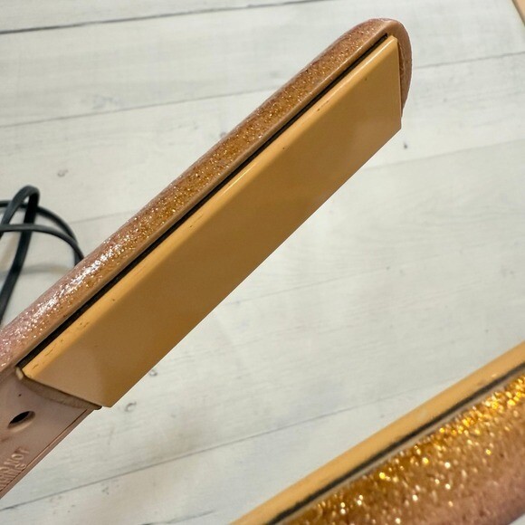 Chi Ceramic Flat Iron Glitter pink