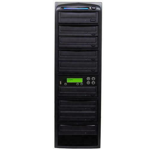 Produplicator USB Drive to 8 CD DVD Duplicator: Convert Flash Memory to Disc