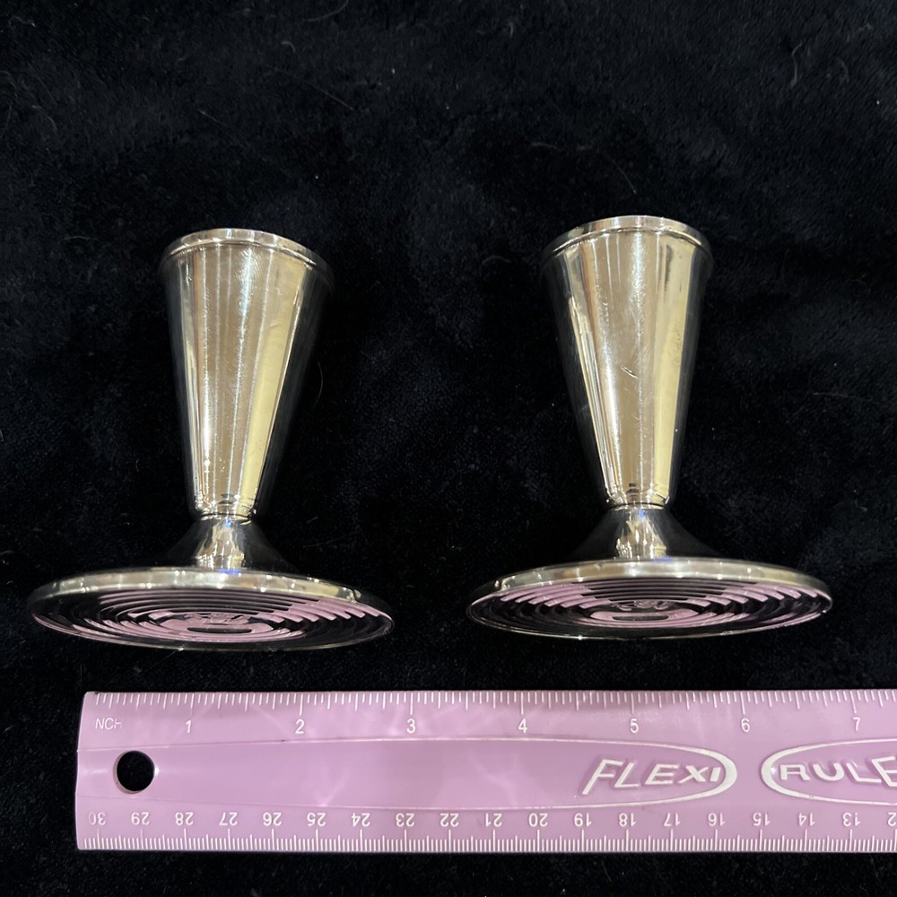 Sterling Silver Candlesticks by Duchin