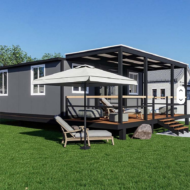 Luxury Double-Wing Container Home 20ft 2 bedroom 1 bath