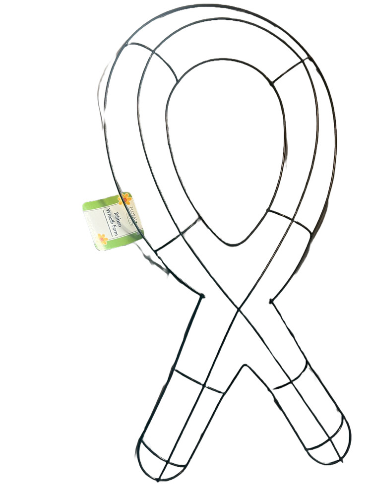 Bundle Of 3 Remembrance Ribbon Wreath Forms