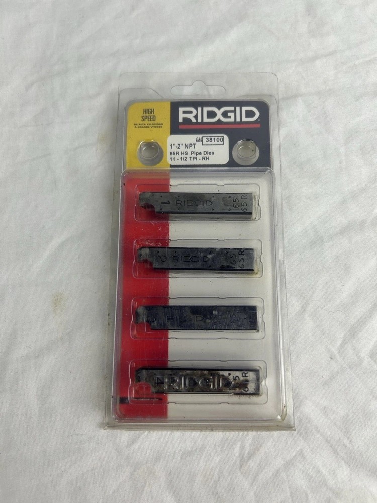 Ridgid 65R-hs Dies. Part # 38100