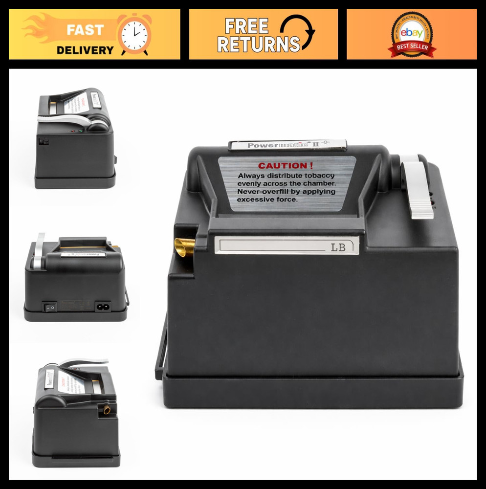Electric Cigarette Injector Machine - Automatic Rolling, Easy to Use, Fast & Eff