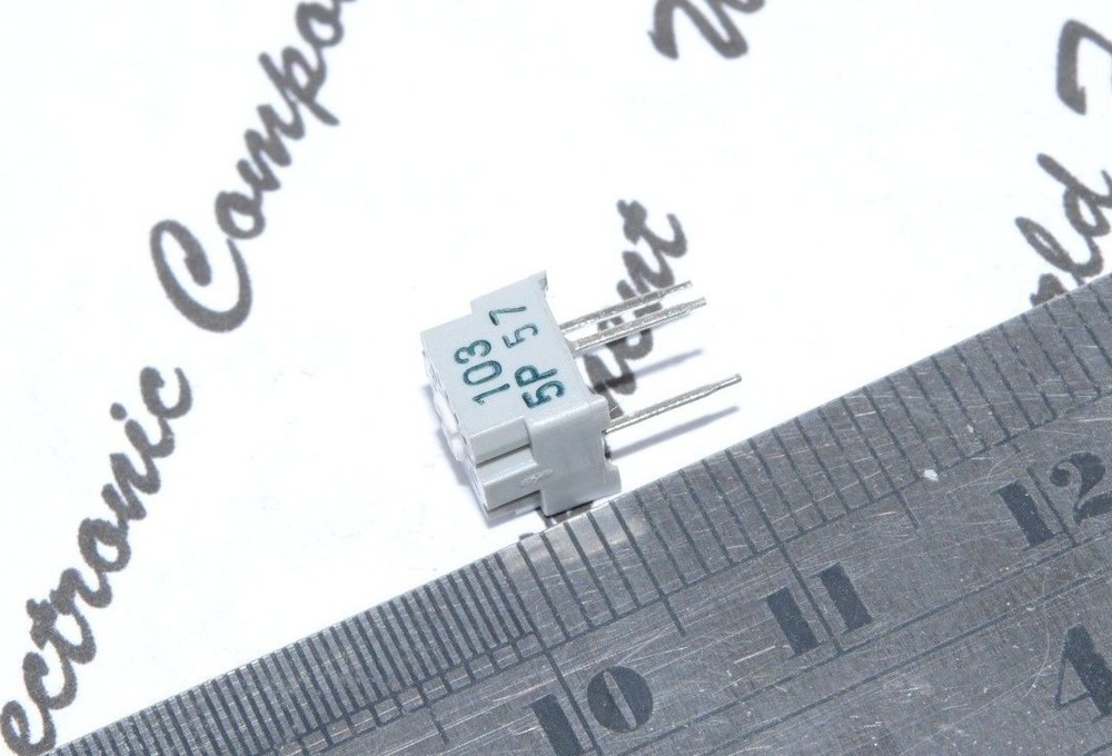 10pcs- BI technologies 10K 25PR10K Variable Resistor Potentiometer / Trimmer