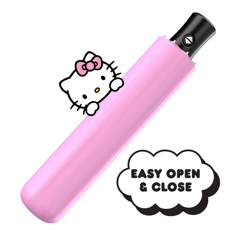 Hello Kitty Pink Travel Umbrella
