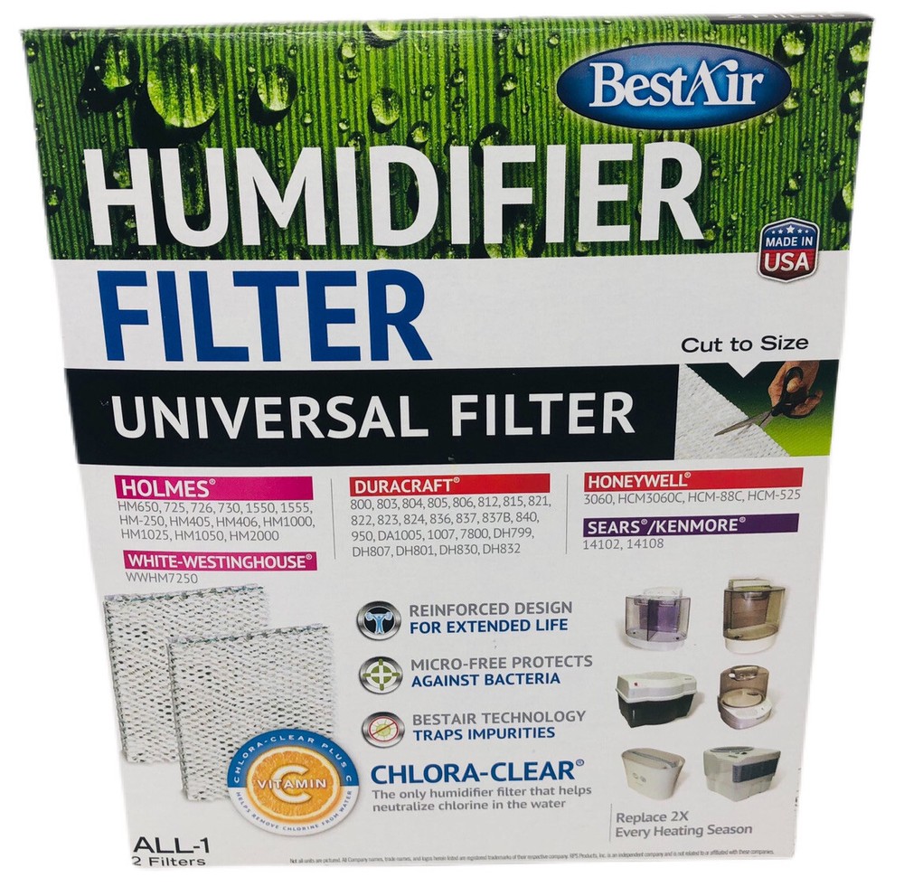 Humidifier Filter Universal Cut to Size Best Air