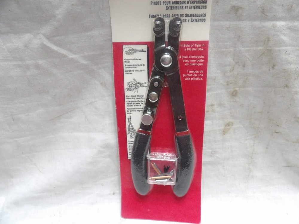 Lisle Internal - External Snap Ring Pliers #46000