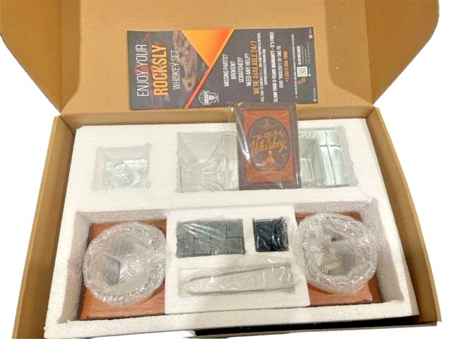 Rocksly  whiskey permium  stone set