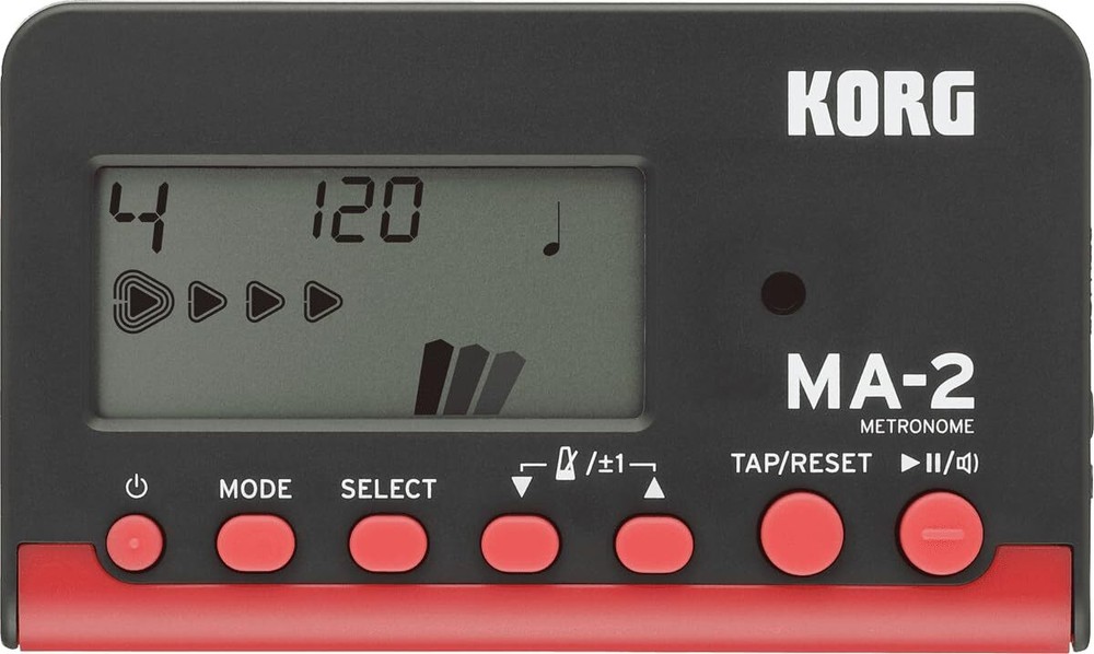 MA-2 Multi-Function Digital Metronome-Blue/Black MA2-BKRD
