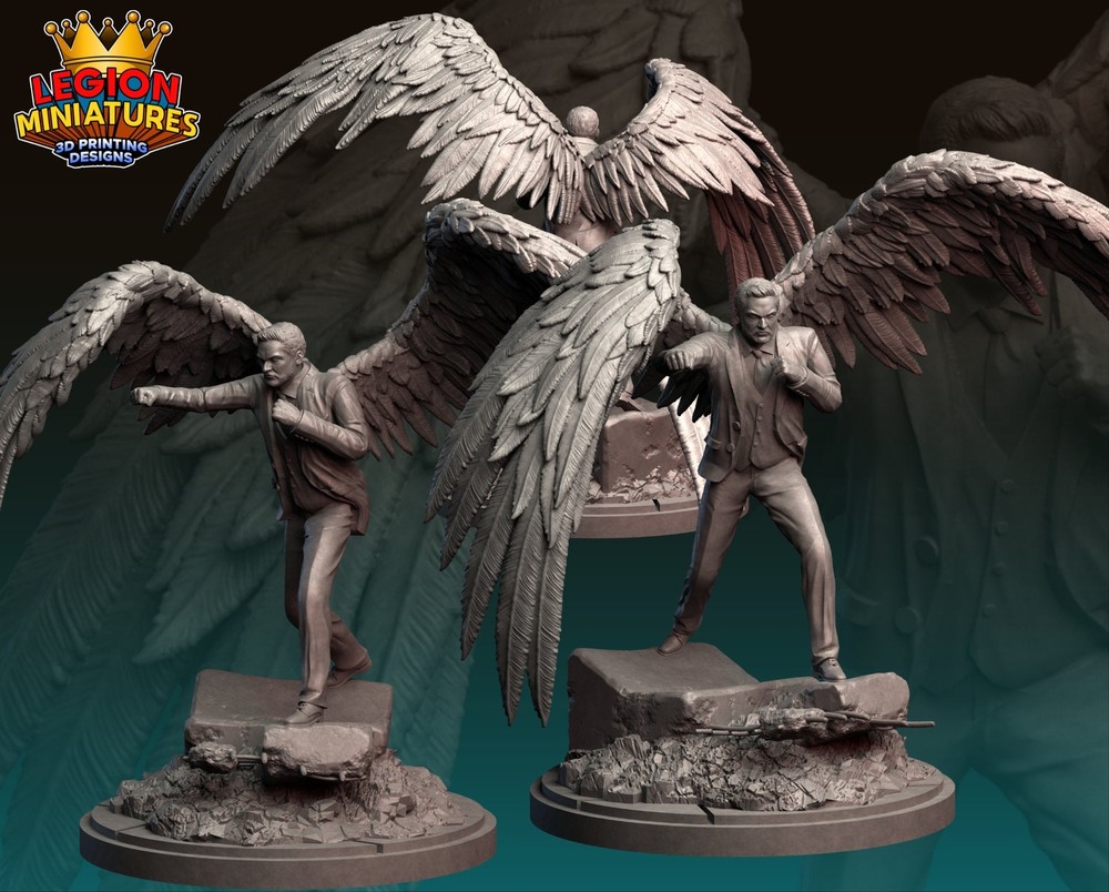 Lucifer | 40mm Crisis Protocol | DnD Miniatures | Tabletop Gaming | Tabletop