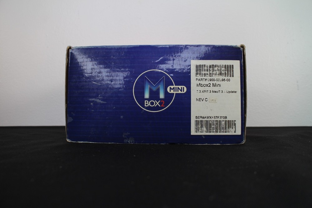 Digidesign Mbox 2 Mini USB Audio Interface & Manual