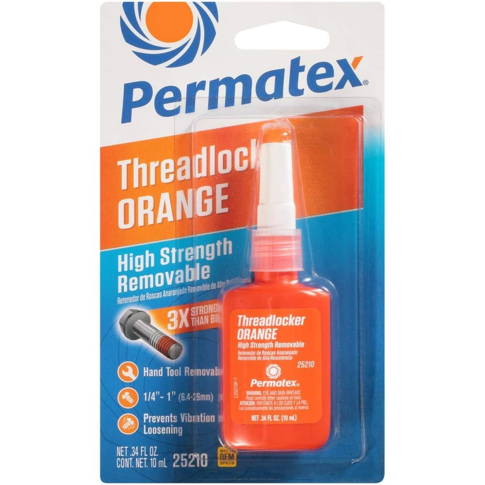 Permatex Orange HS Threadlocker - 10ml