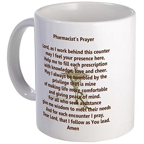 11oz mug Pharmacist's Prayer - Printed Ceramic Coffee Tea Cup Gift