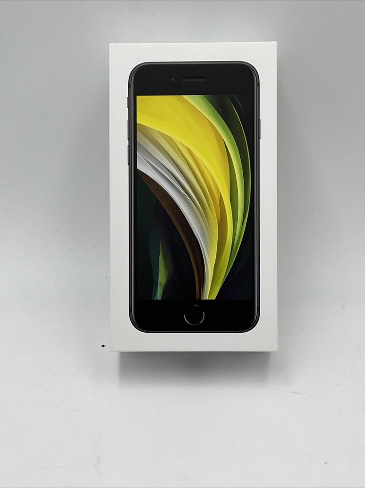 EMPTY BOX Apple iPhone SE  Only Black 128GB (NO PHONE)