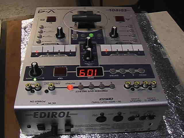 Edirol V-4 Video Switcher. Four-Channel