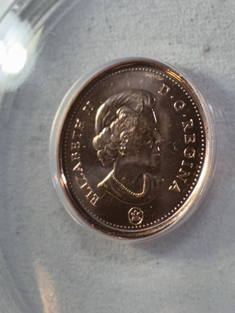 2012 Canada 1 Cent Graded MS 68 RD by ANACS