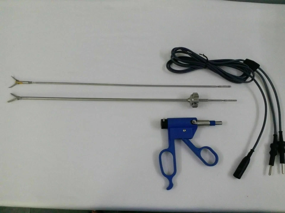 3pcs Laparoscopic Bissinger Bipolar Forceps Maryland Insert 5mmx330mm SS Tool CE