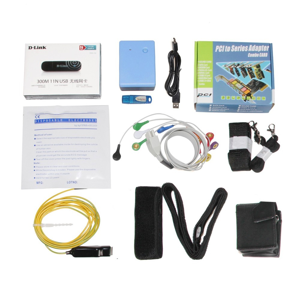 NEW Stress ECG Analysis System 12 leads EKG machine free PC based Software
