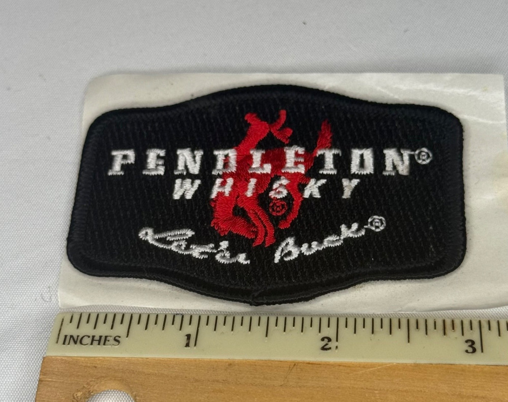 New Pendleton Whisky Pins Patch Lot Patch “Let’er Buck” 2014-2016