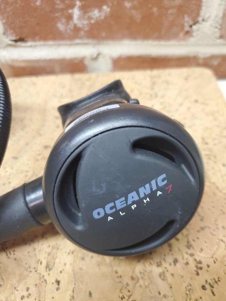Oceanic Alpha 7 2nd Stage & Oceanic SP5 1st Regulator Set As Is UNTESTED