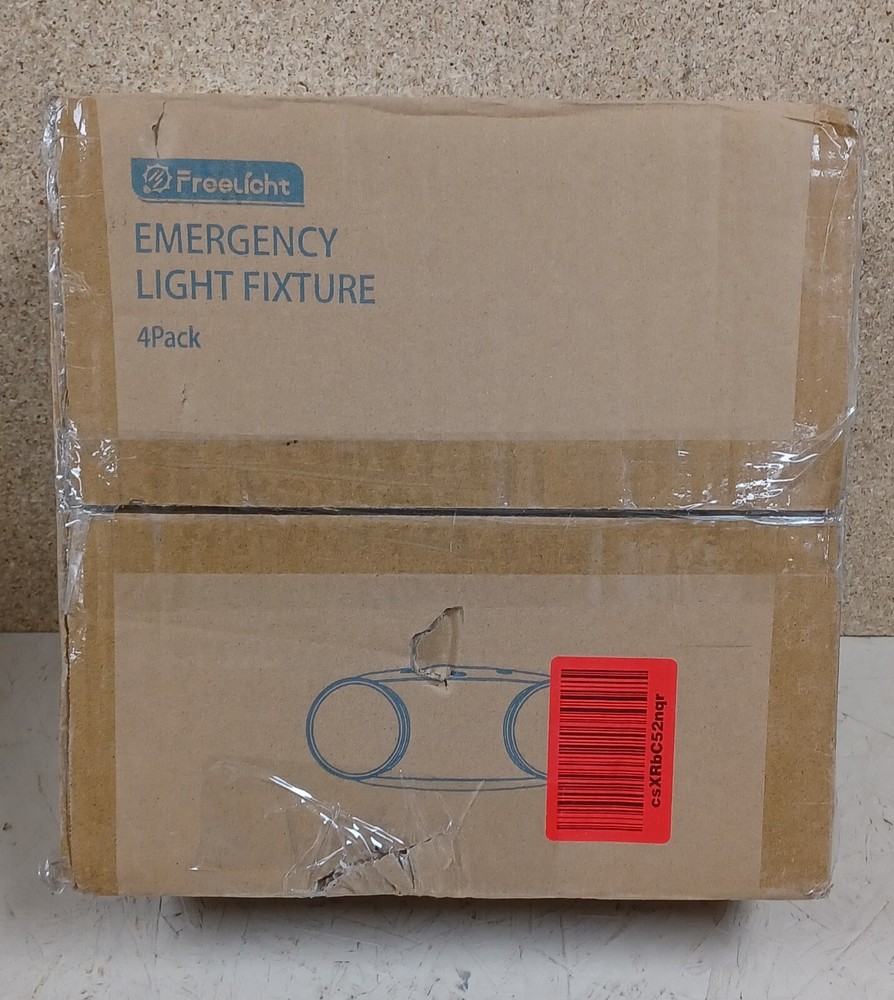 FREELICHT 4 Pack Head Adjustable LED Emergency Lighting