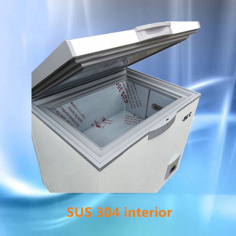 -86℃ Horizontal Ultra Low Temperature Deep Lab Freezer Samples Storage 3.8Cu ft