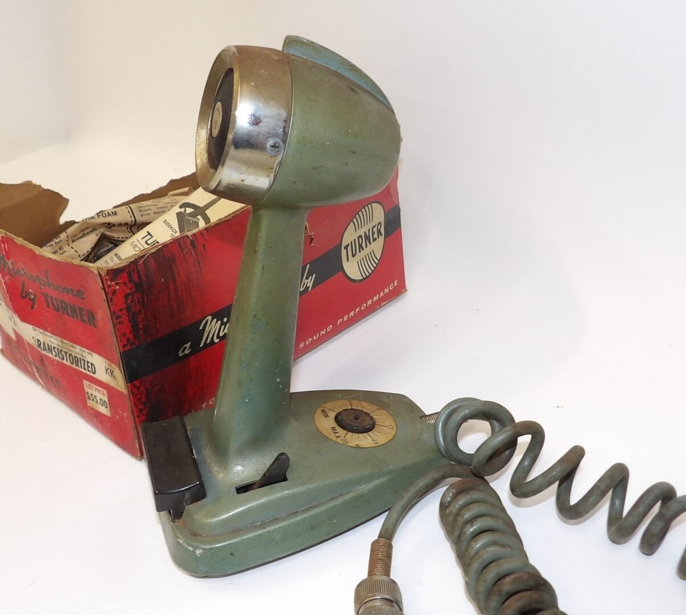 Vintage Turner Desktop Microphone - Untested - As Is