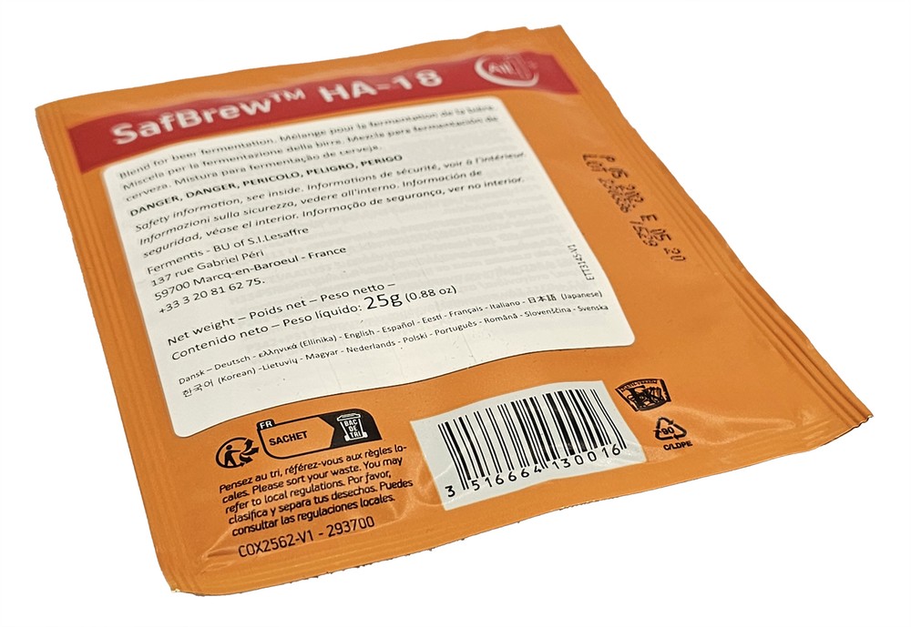 Fermentis SafBrew HA-18 25 Grams