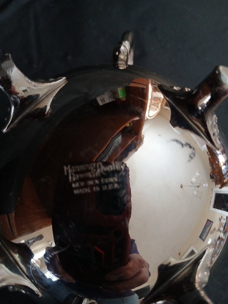 Manning Bowman Silver Plated Sugar Bowl