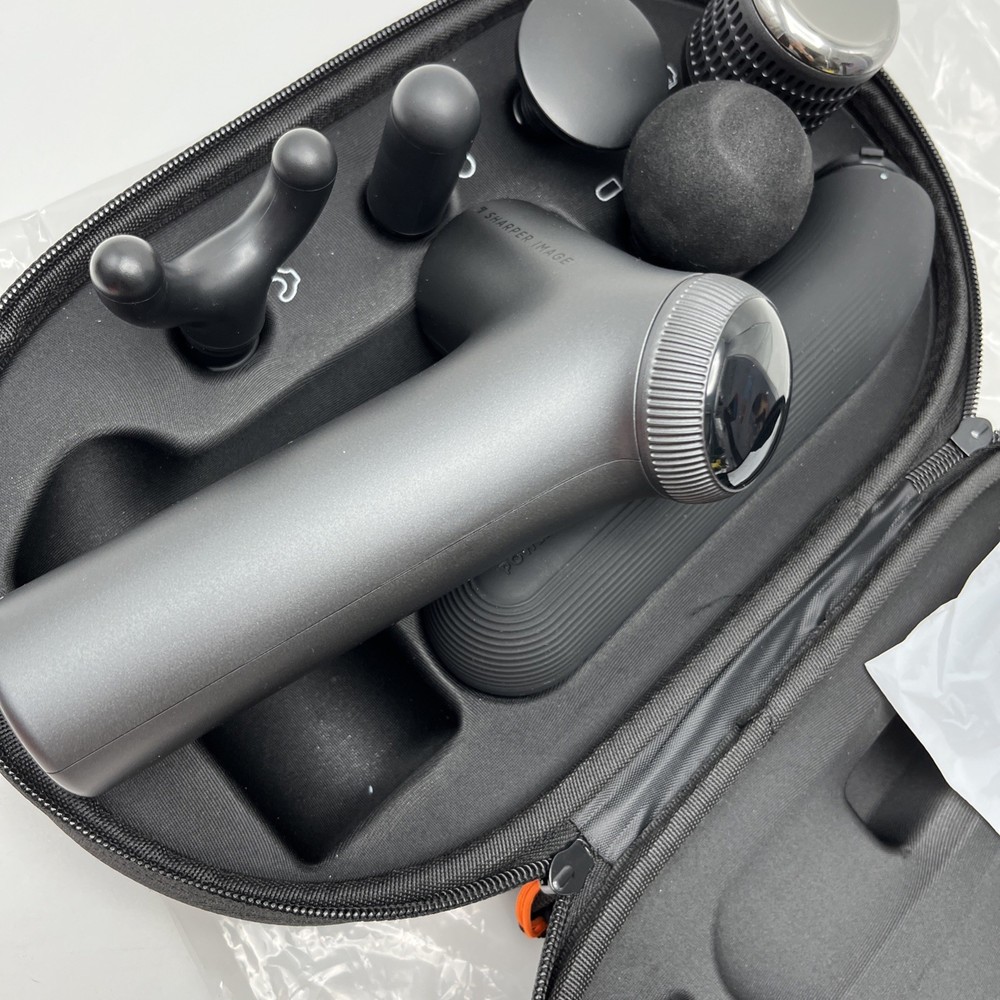 Sharper Image Power Percussion Hot & Cold Reach Percussion Massager