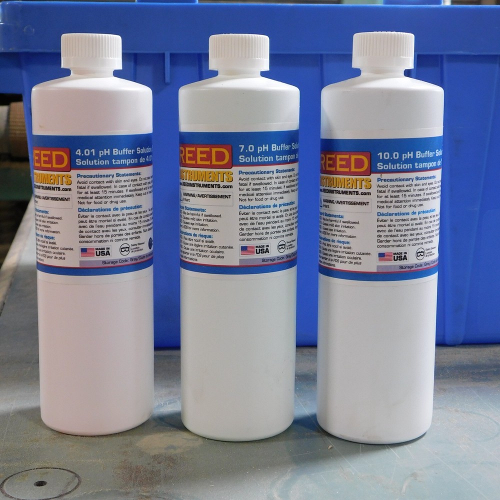 Reed Instruments Buffer Solution set of 3, 10pH,7pH,4pH