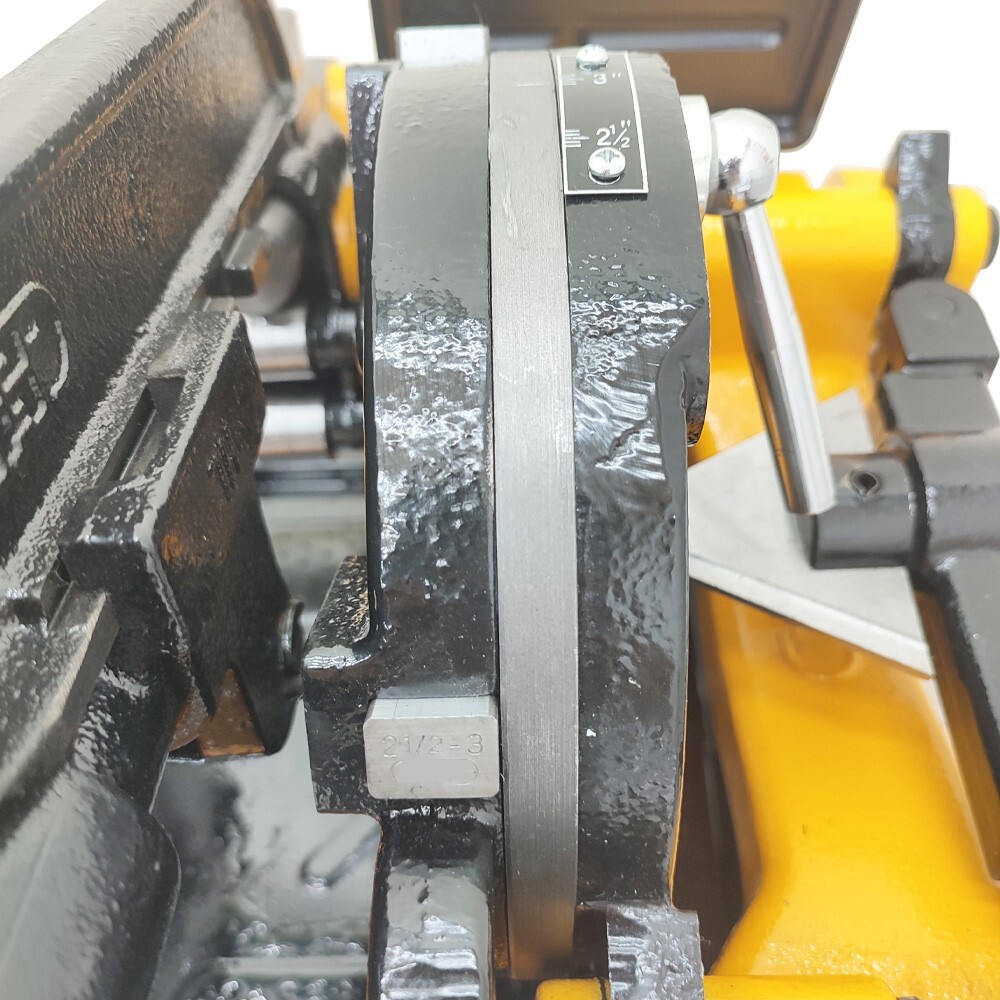 Electric Threading Cutter Pipe Cutting Threader Machine 1/2"-3" w/NPT/BSPT Dies