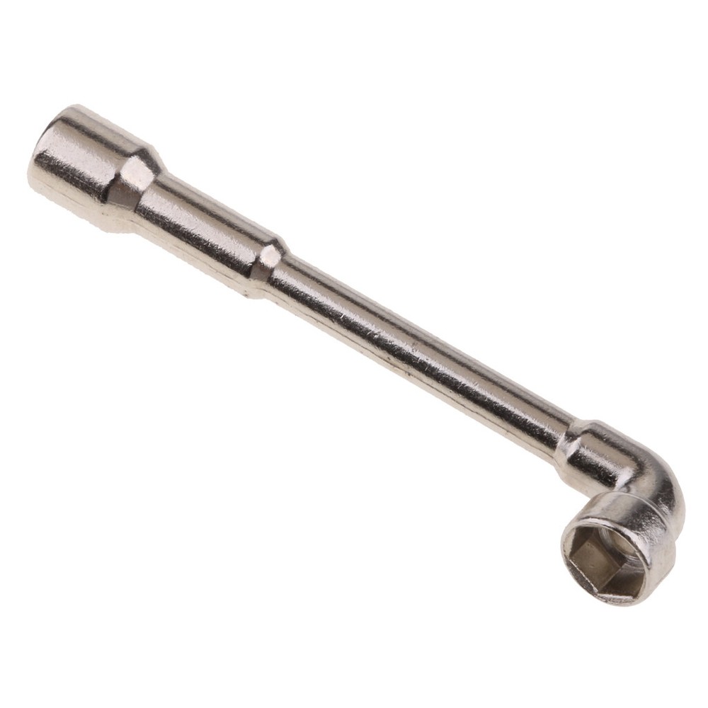Angled Socket Wrench / Spanner with Thru Hole Metric 7mm