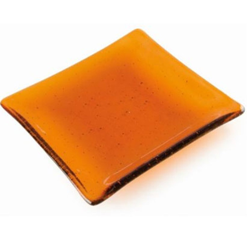 Bullseye Glass Fusing Mold Medium Square Nesting Plate 7"
